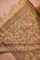 Ochre Vessel Kalamkari Mul Chanderi Suit Piece