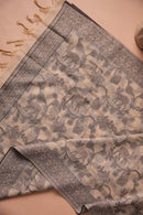 Walnut Mark Kalamkari Mul Chanderi Suit Piece