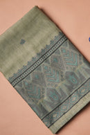 Jade Tints Kalamkari Mul Chanderi Suit Piece