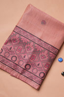 Coral Print Kalamkari Mul Chanderi Suit Piece