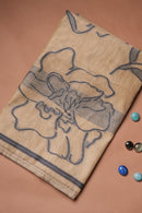 Chalk Document Jamdani Mul Chanderi Suit Piece