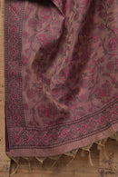 Peony Ornament - Mul Chanderi Suit Piece