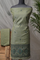 Moss Canvas - Mul Chanderi Suit Piece