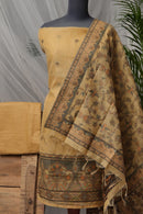 Citrus Gleam - Mul Chanderi Suit Piece