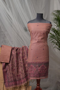 Blush Petal – Mul Chanderi Suit Piece