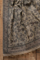Sandstone Bloom - Mul Chanderi Suit Piece