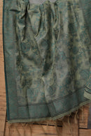 Foliage Hues - Mul Chanderi Suit Piece