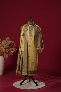 Bliss Yellow Muga Cotton Suit Piece