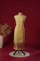 Dream Yellow Muga Cotton Suit Piece