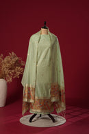 Sprite Teal Muga Cotton Suit Piece