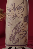 Mystic Wine Muga Cotton Suit Piece