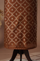 Flare Mustard Mul Chanderi Suit Piece