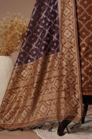 Flare Mustard Mul Chanderi Suit Piece