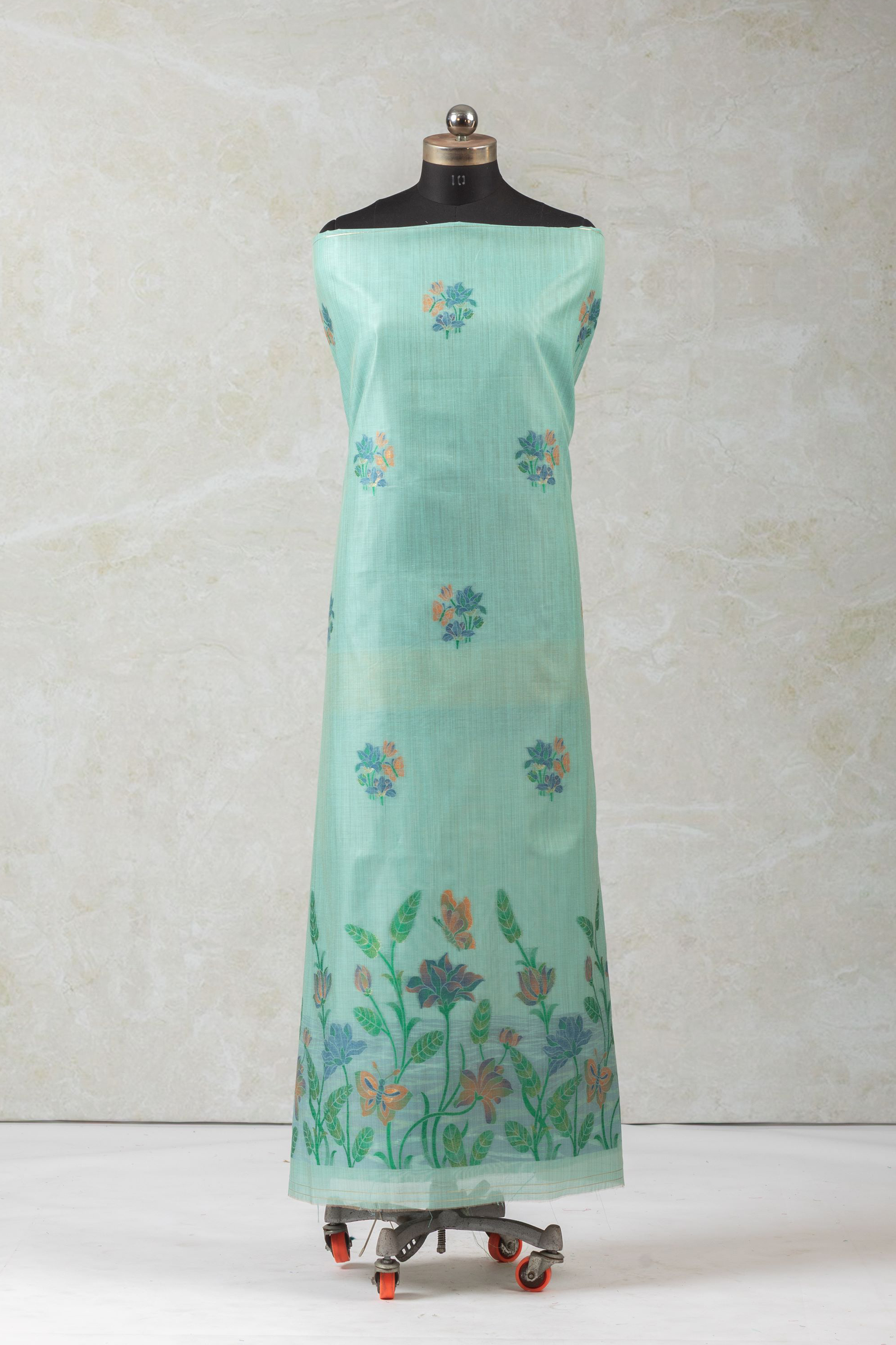 Bloom & Blue -  Cotton Suit Piece