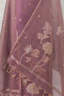 Wine Drape – Cotton Suit Piece