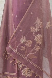 Wine Drape – Cotton Suit Piece
