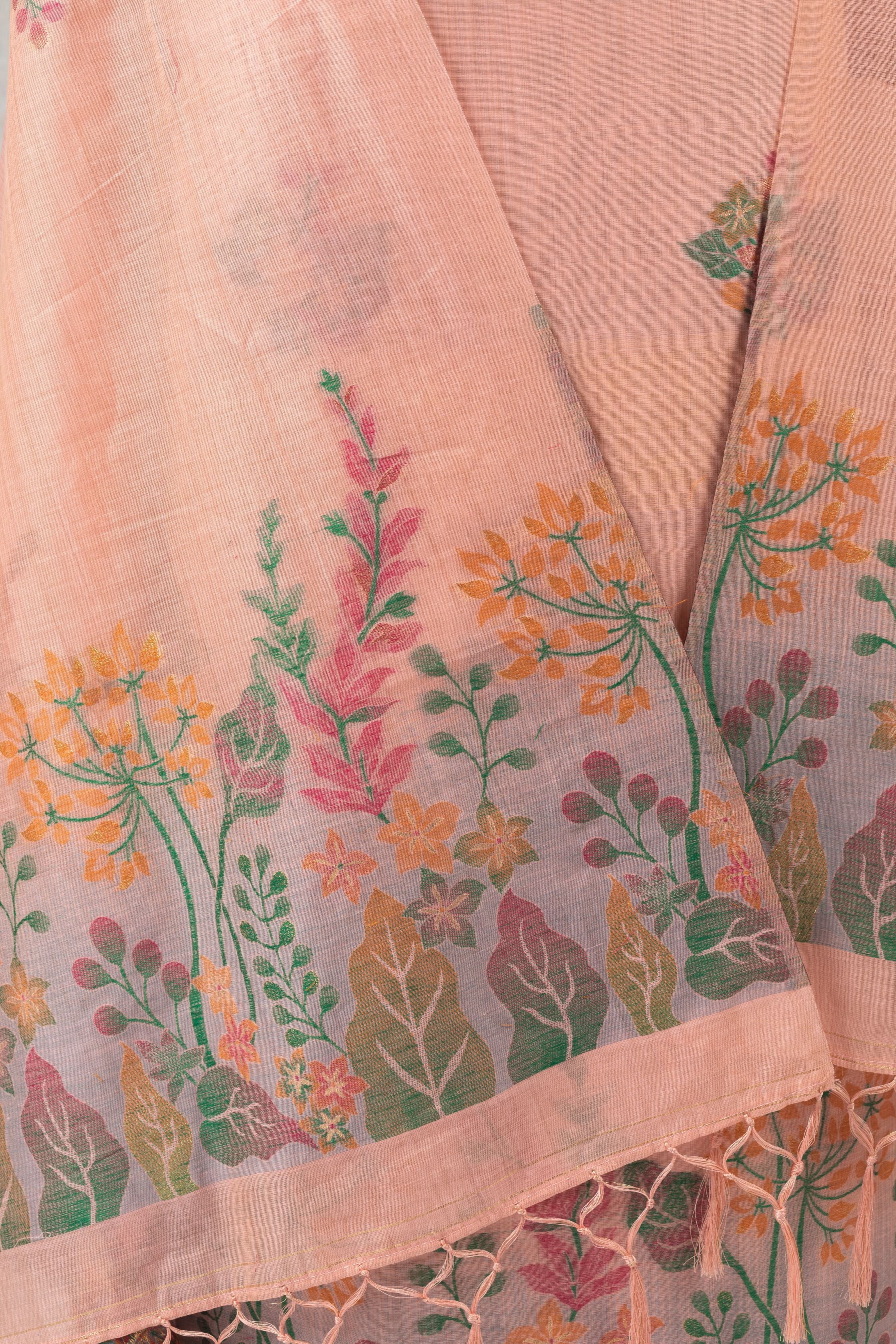 Coral Garden -  Cotton Suit Piece