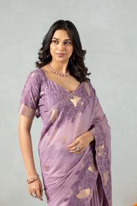 Kiana - The Lavender Flight Saree