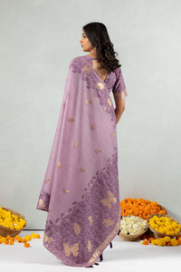 Kiana - The Lavender Flight Saree