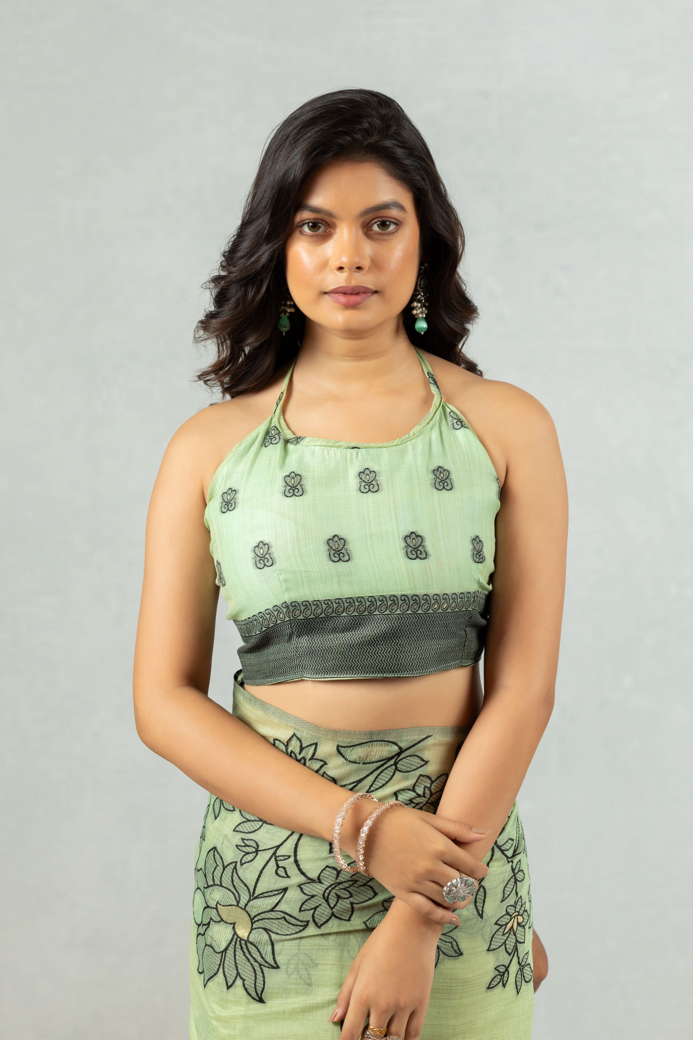 Varnika  - The Hand-Drawn Drape Saree