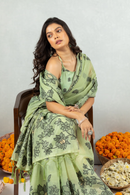 Varnika  - The Hand-Drawn Drape Saree