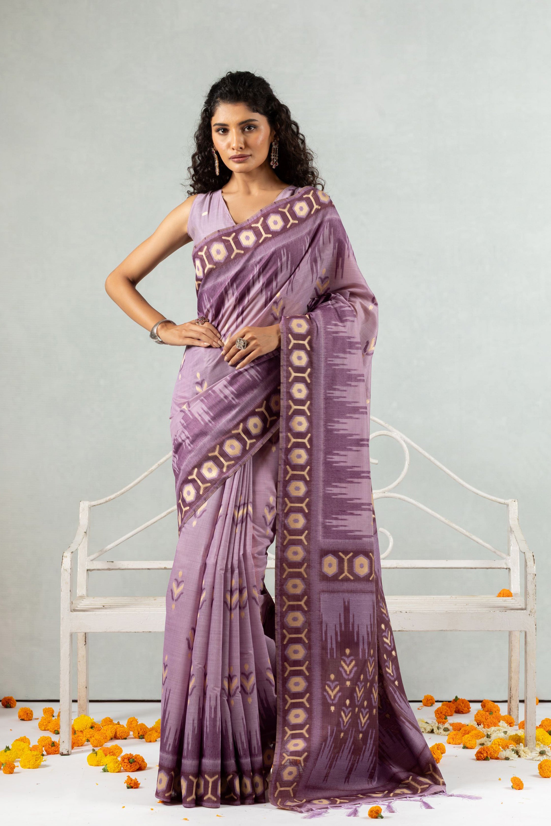 Nivriti - The Temple Trails Saree