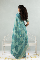 Taarika - The Mint Bloom Saree