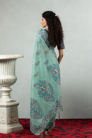 Ruhani - Whispers of floral grace Saree