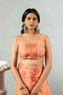 Ilaana  The Bloomed Canvas Saree