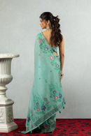 Zyra - The Pastel Garden Saree