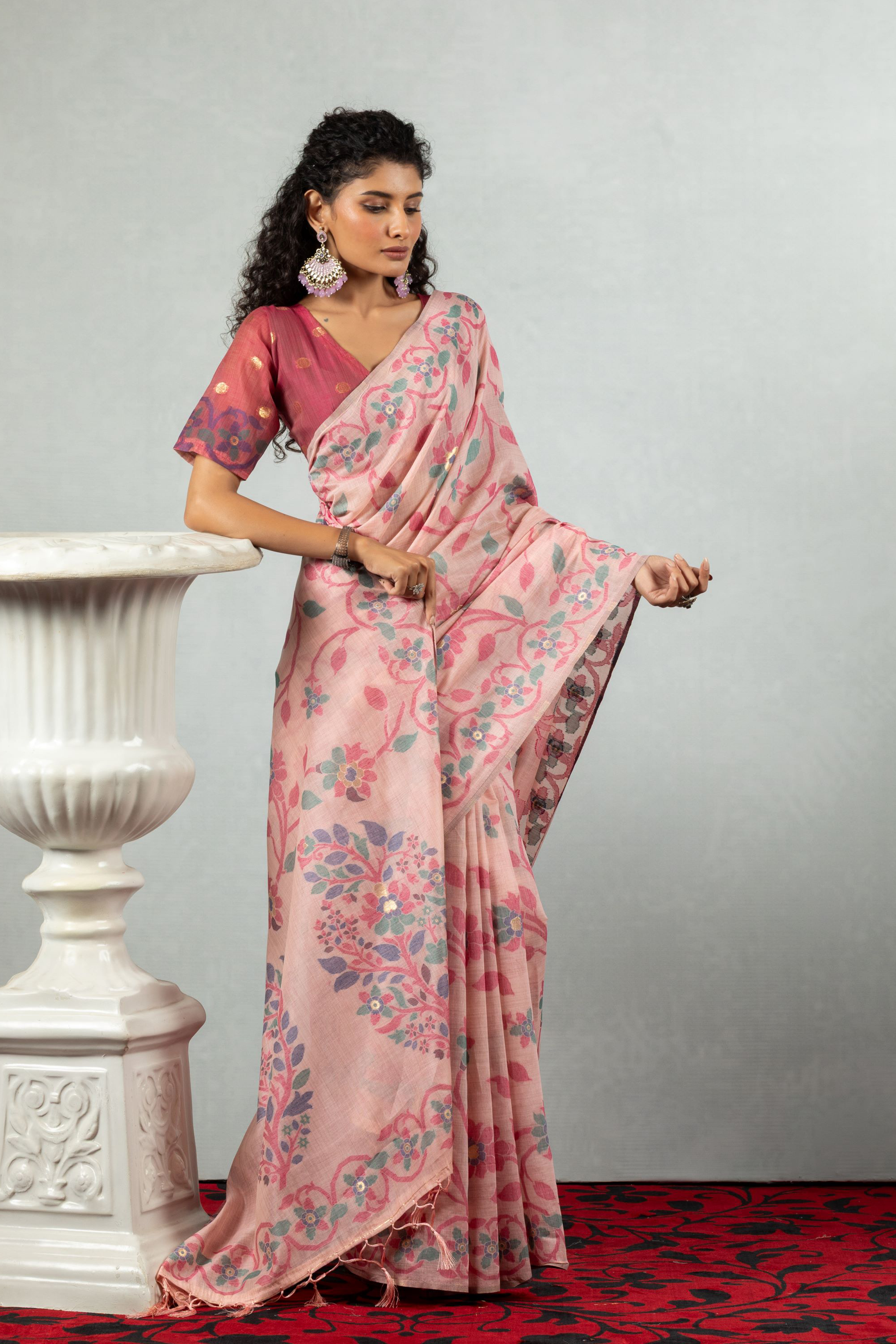 Kesarika - The Heritage Multicolor Drape Saree