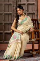 Sharanya - The Garden Frame Saree