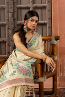 Sharanya - The Garden Frame Saree