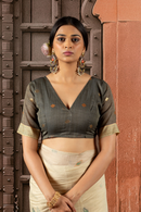 Tvarita - The Whispering Petals Saree