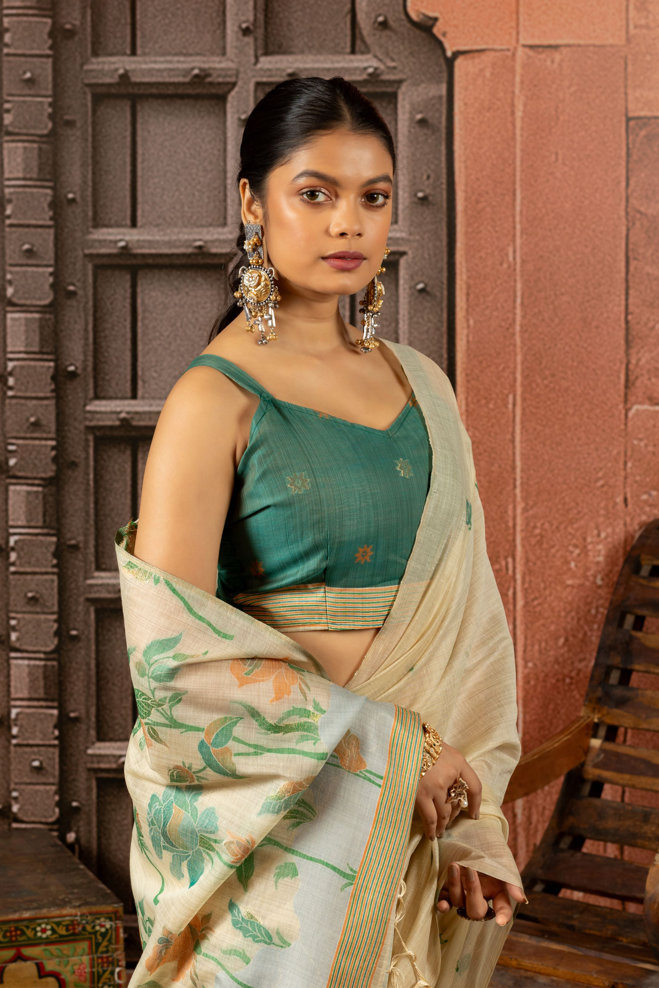 Anaya - The Painted Garden Saree