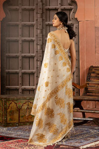 Swarnima - The Subtle Gold Story Saree