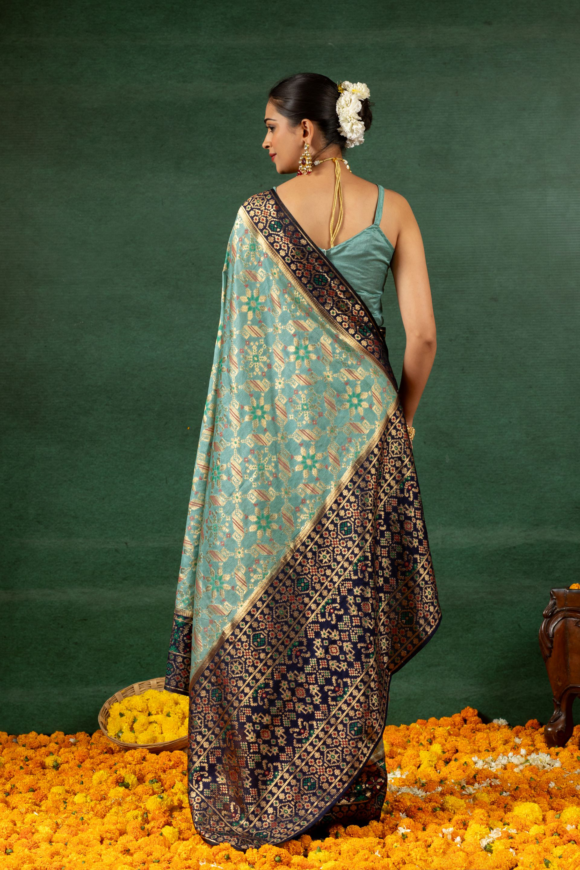 Meher - The Midnight Mosaic Saree