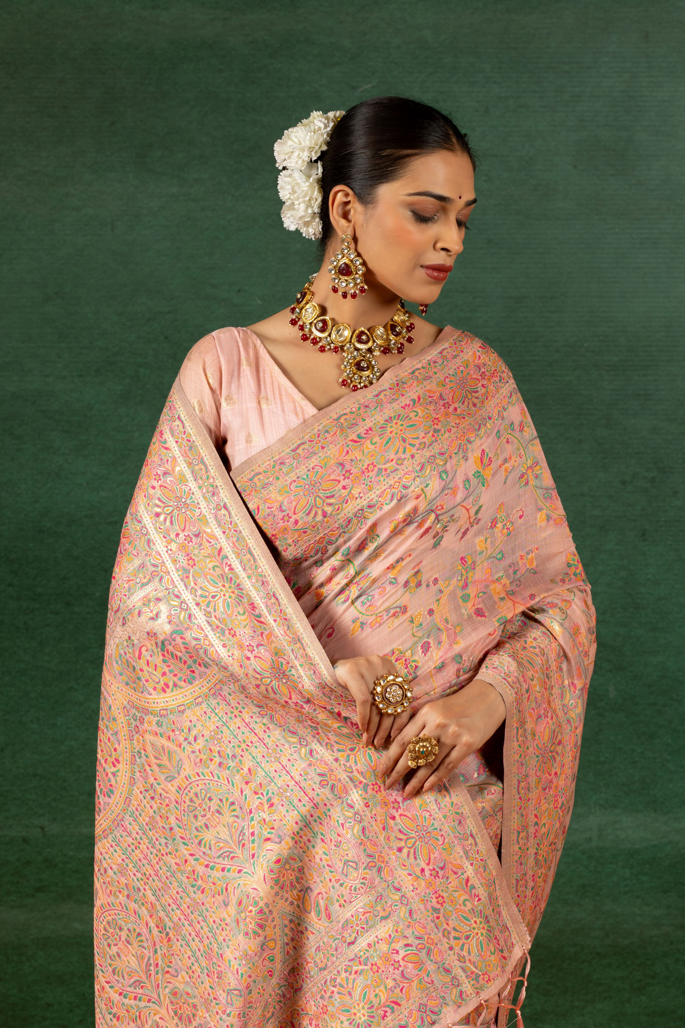 Raagini - The Multicolor Melody Saree