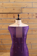 Aafreen – The Kashmiri Grace | Kashmiri Mul Chanderi Suit Piece – Purple