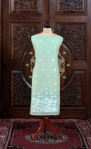 Adaa – The Elegant Motif | Jamdani Muga Cotton Suit Piece – Sea Green