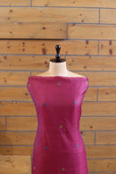 Kumud – The Pichwai Bloom | Pichwai Mul Chanderi Suit Piece – Magenta Pink