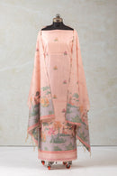 Candy Swirl Jamdani Cotton Suit Piece