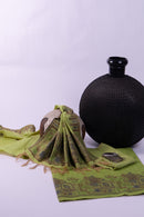 Seafoam Tapestry Jamdani Munga Cotton Suit Piece