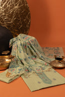 Basil Arc Jamdani Cotton Suit Piece