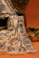 Clay Ecstasy Jamdani Cotton Suit Piece