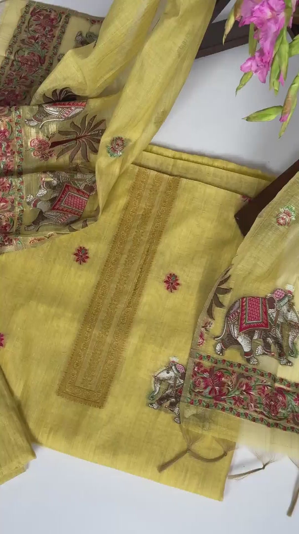 Sunlit Fernery - Cotton Suit Piece