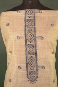 Indigo Bloom – Cotton Suit Piece