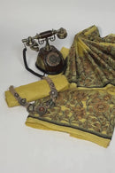 Ochre Manuscript -- Cotton Suit Piece