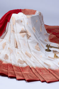 Chandrika Pure Chanderi Banarsi Saree