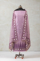 Lavender Fall Jamdani Cotton Suit Piece